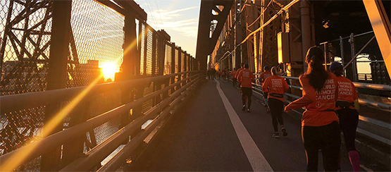 Running the Bridge - A cover image for your social media profiles